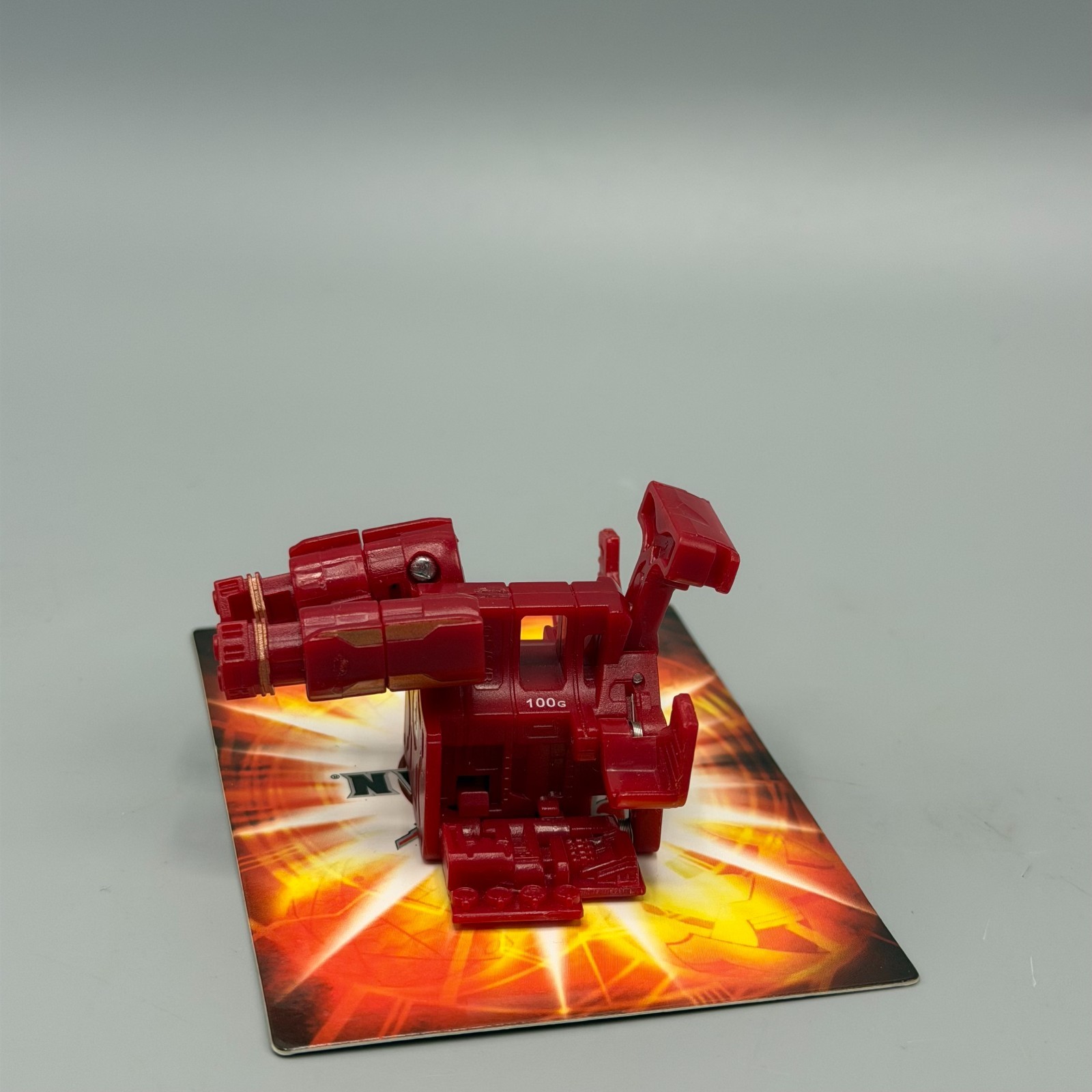 Bakugan Twin Destructor Pyrus Red & Copper Gundalian Invaders Battle Gear READ