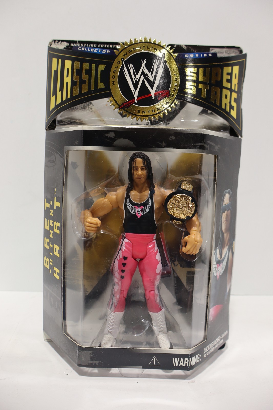Bret Hitman Hart WWE WWF Classic Superstars Series 1 Wrestling Jakks Pacific