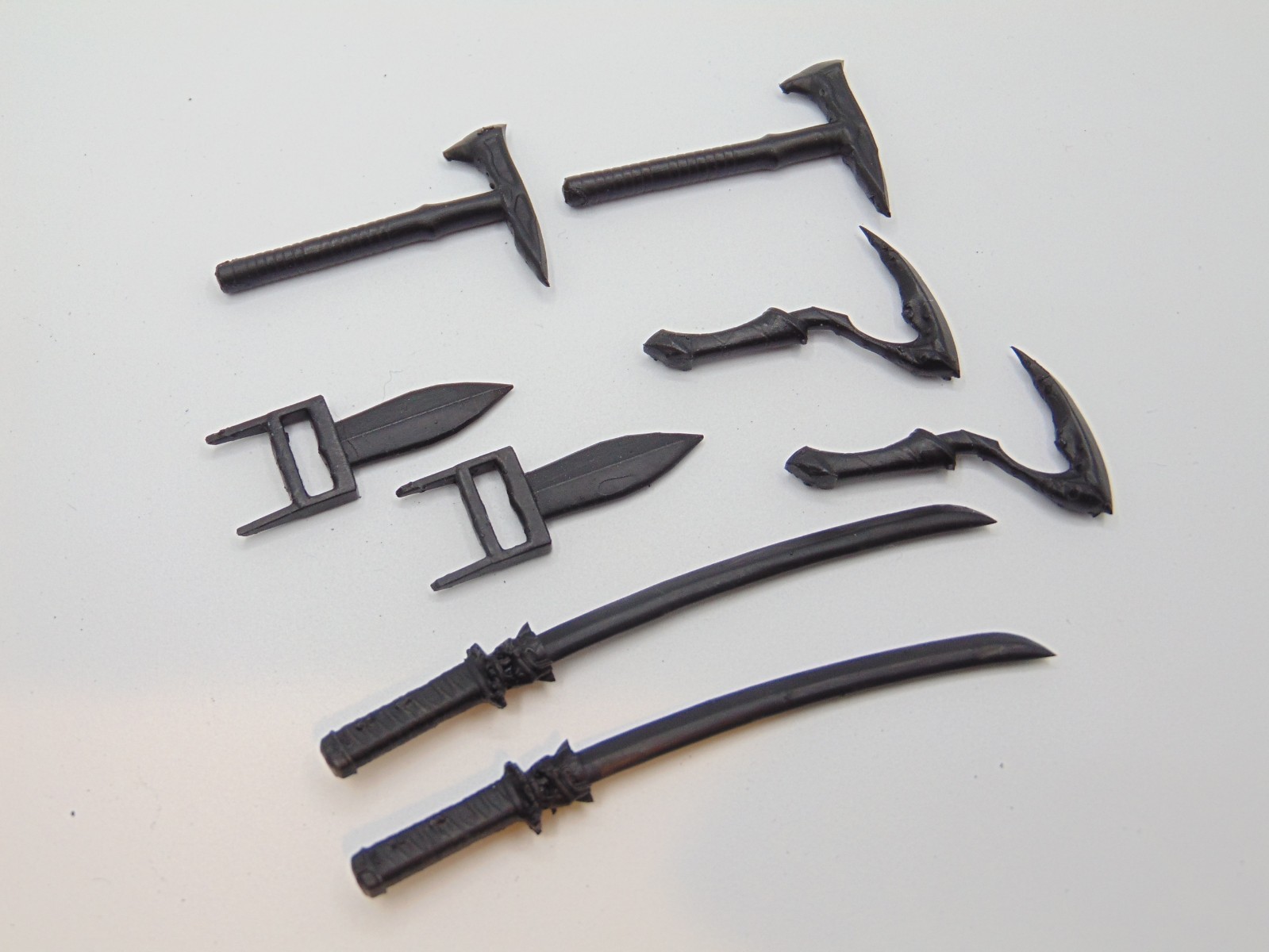 1:12 Scale Custom 8pc Melee Blade Weapons Set for 6&Prime; GI JOE Classified Figures