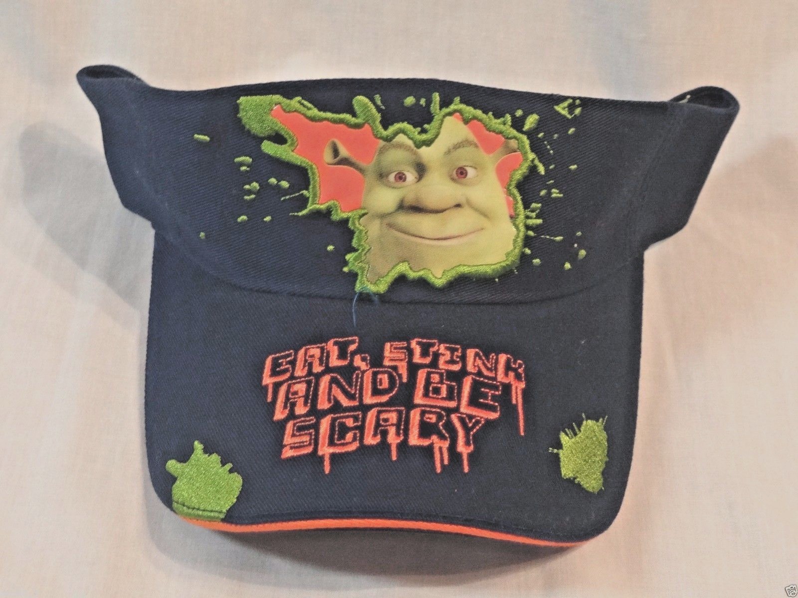NEW WITH TAG SHREK DARK BLUE YOUTH KIDS 8-16 BLUE VISOR