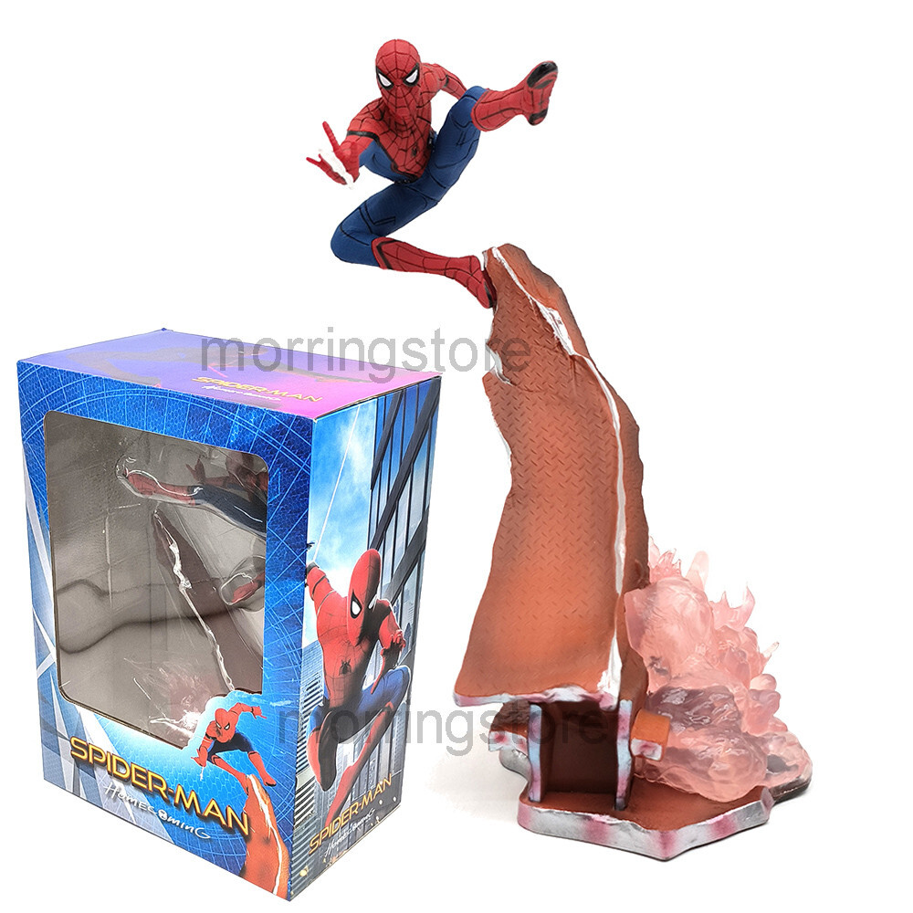 Spider-Man Homecoming Figure 1/10 Scale 9.45 » Statue Marvel Spiderman Model Toy