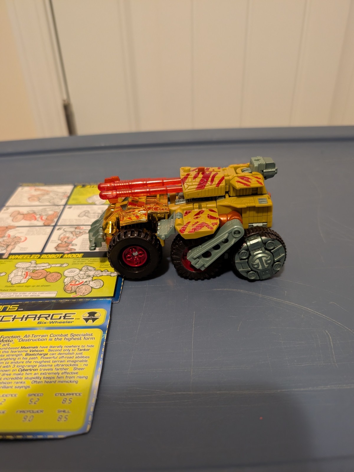 Transformers Beast Wars Blastcharge Vehicon Transforming Action Figure