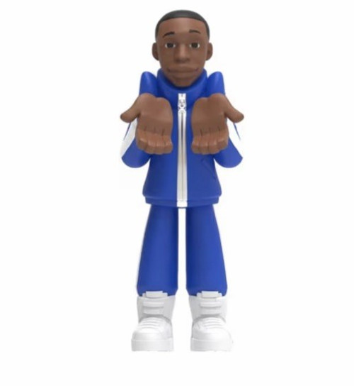 ScreenBreakZ Classic Khaby Action Figure, Spring-Loaded Display Case, Collectibl