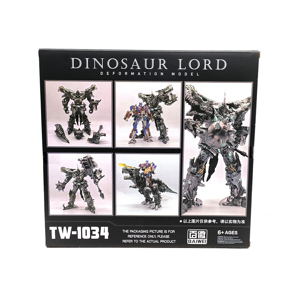 BAIWEI TW1034 Dinosaur Leader Transforming Robot Movie Ver. Toys Action Figure