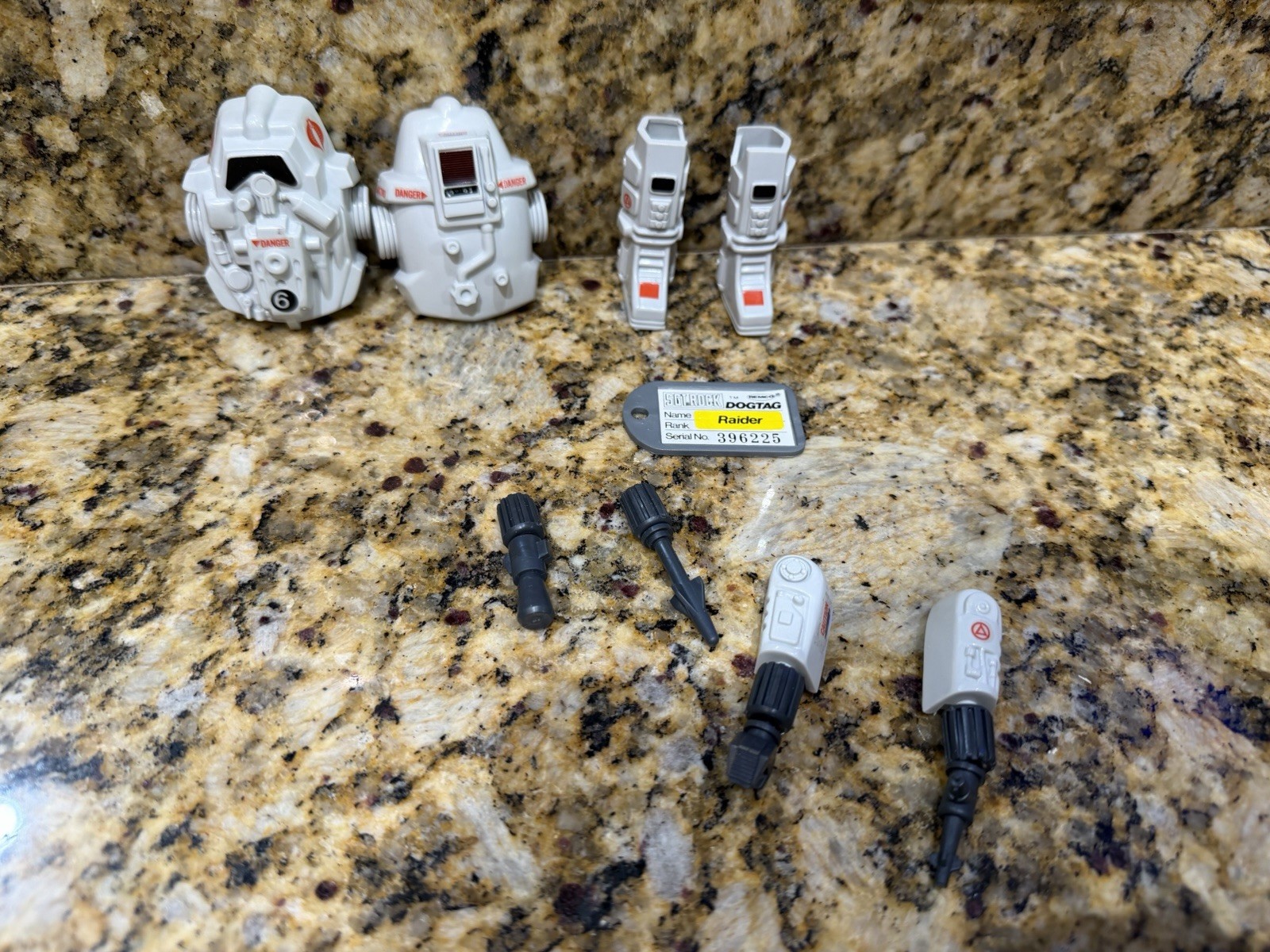 1983 GI Joe Cobra S.N.A.K.E. Battle Armor ARAH Near Complete