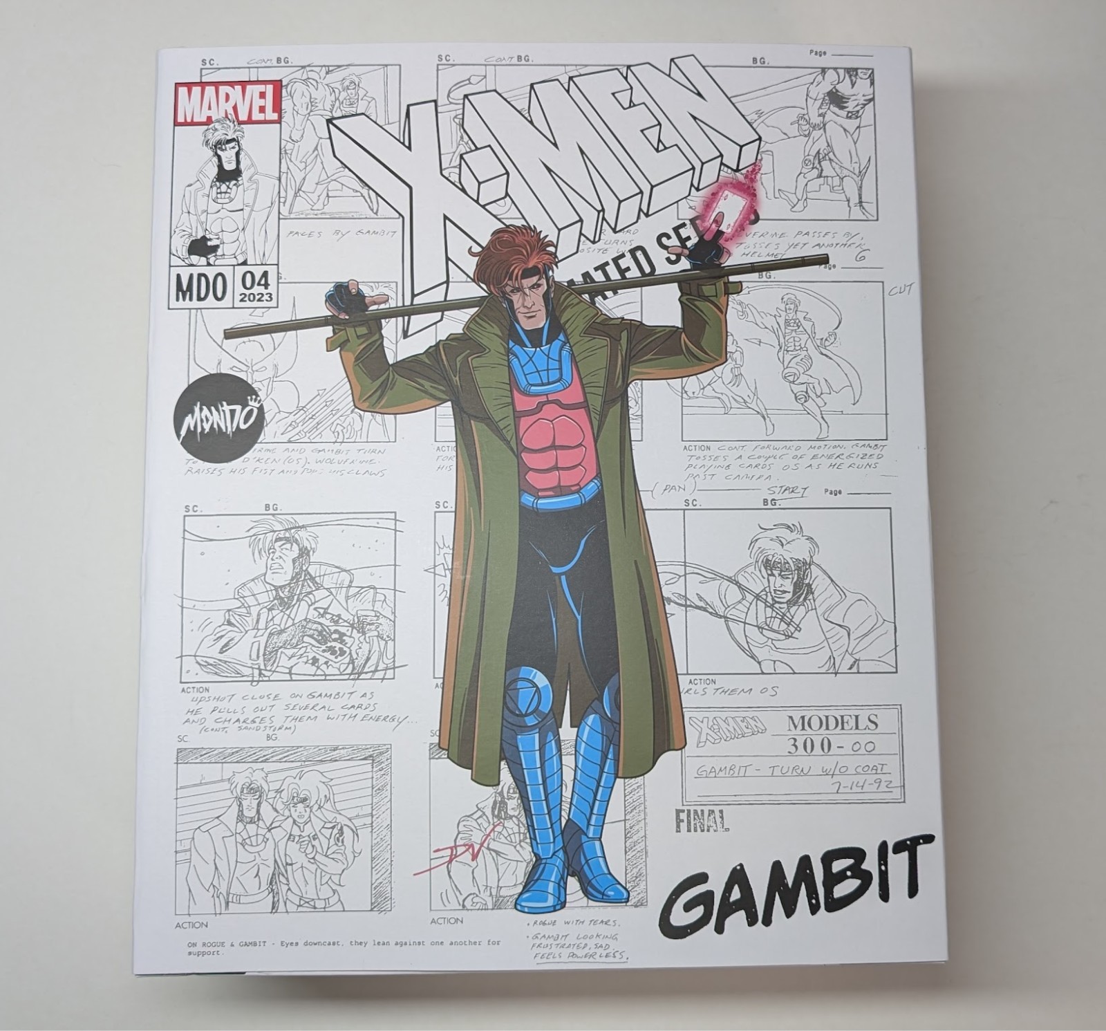 Mondo Gambit 1/6 Scale Figure Standard Edition X-Men &rsquo;97 Brand New