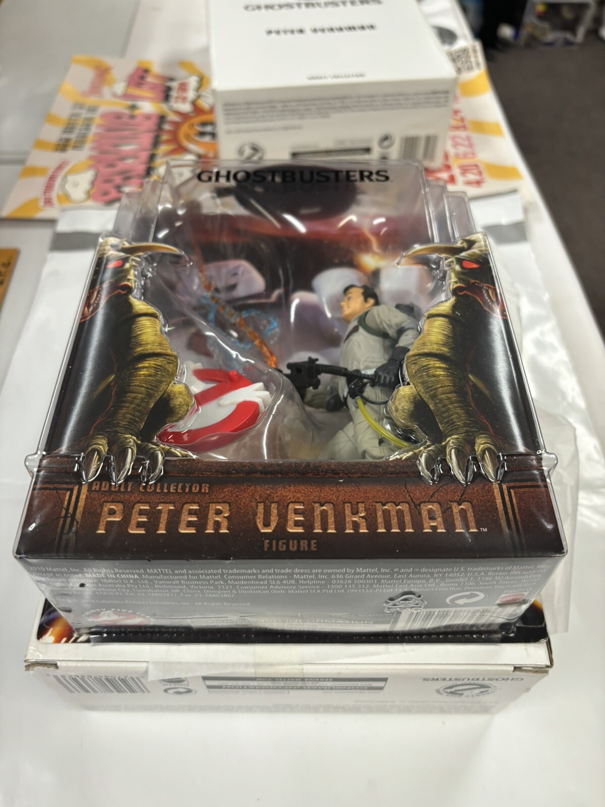 Boxed Ghostbusters Peter Venkman With Proton Stream 6 Inch Action Figure R6270