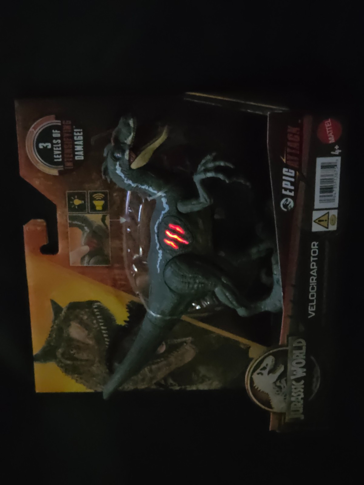 Jurassic World / Epic Attack / Velociraptor / Jurassic Park 3 / Mattel / 2022