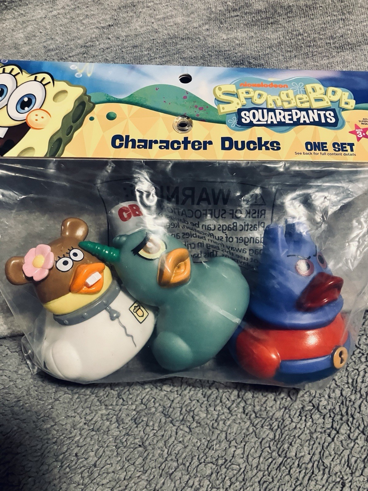 Spongebob Squarepants Character Ducks Complete Set of 12 New & Sealed ✅ Out Pics