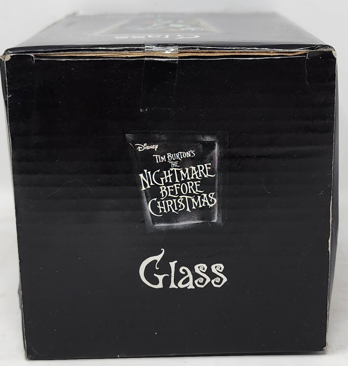 Nightmare Before Christmas 16 oz. Drinking Glass – Jack & Sally w/ Zero 2017 NIB