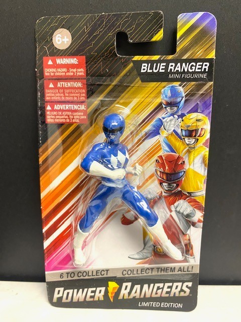 Power Rangers 2.75&Prime; Mini Figures – 6 Figures to collect – New