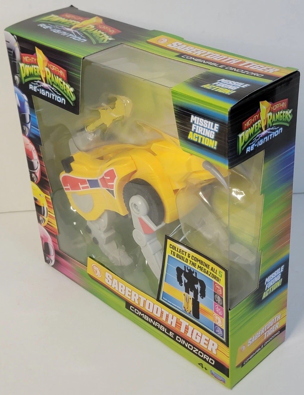 Mighty Morphin Power Rangers Re-Ignition Combinable Dinozord Sabertooth Tiger