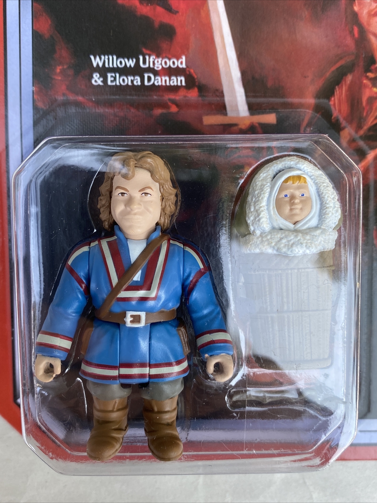 Rare New 2022 D23 Expo limited exclusive Super7 Reaction Willow 3.75&Prime; figure