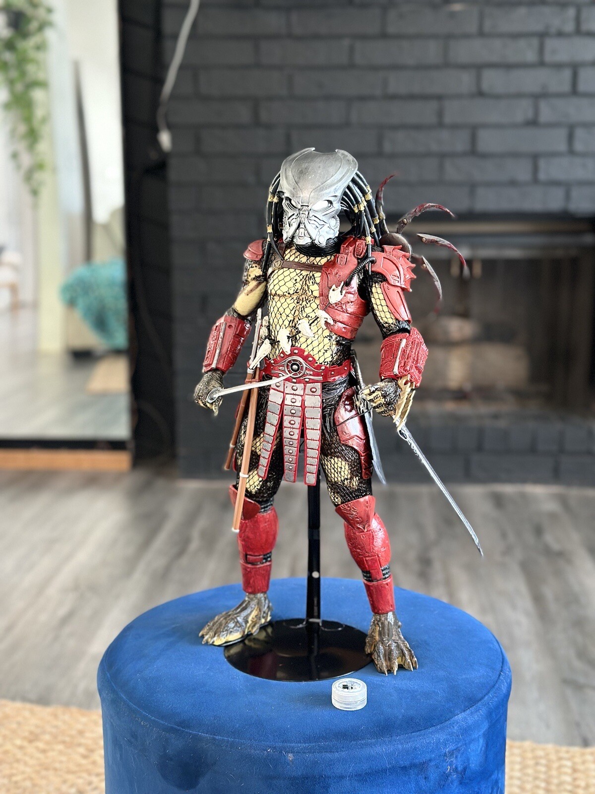 Custom 1/4 Bionic Predator Mask For Neca Jungle Hunter Predator -MADE TO ORDER