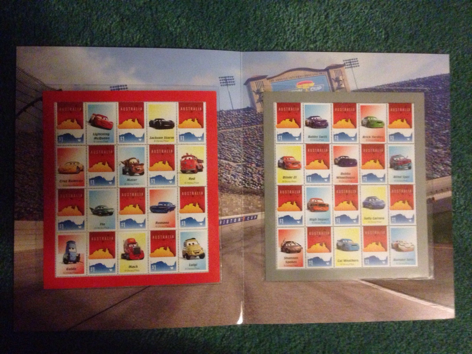 2017 Australia Stamp Pack Cars 3