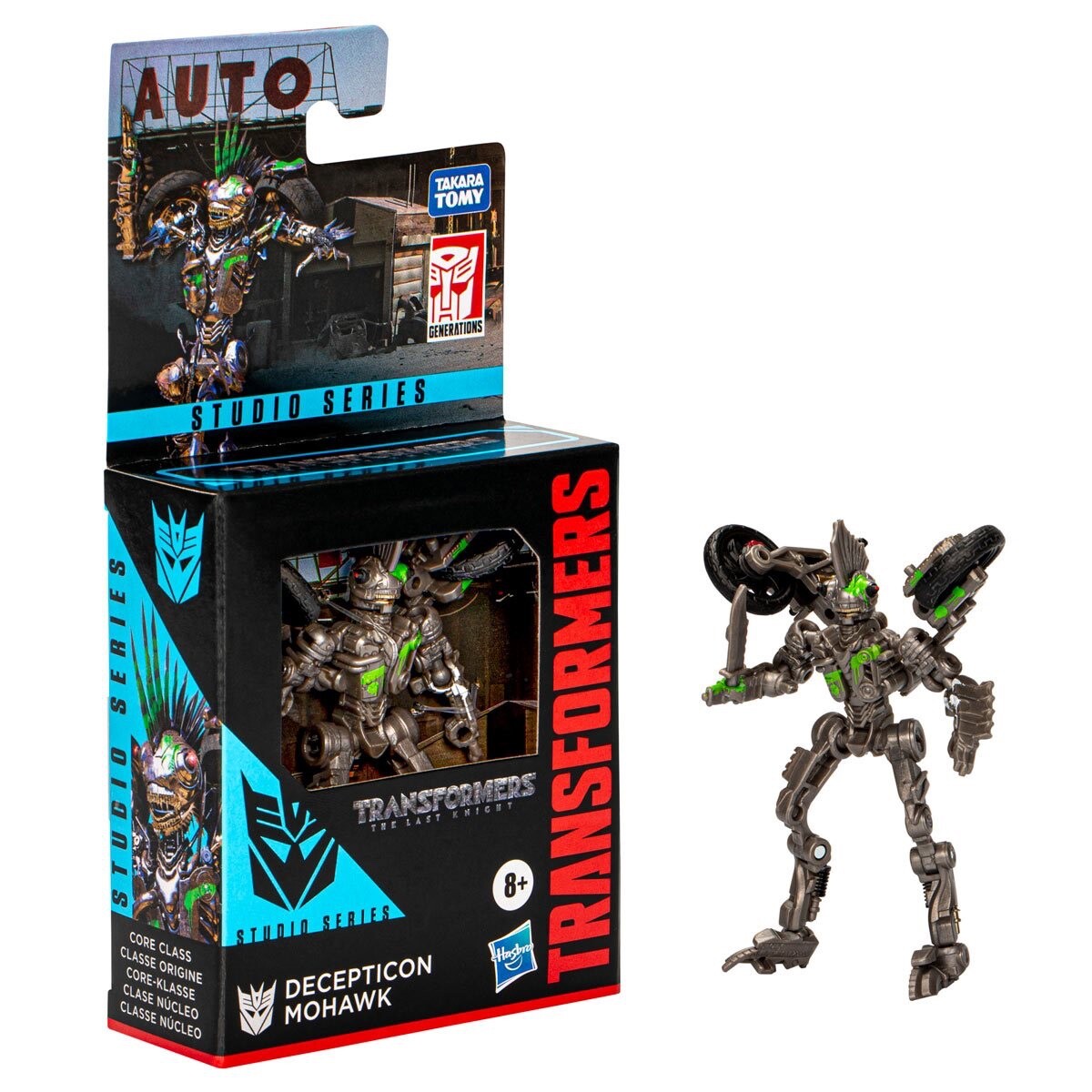 Transformers Studio Series Core The Last Knight Decepticon Mohawk, 3.5-In Figure
