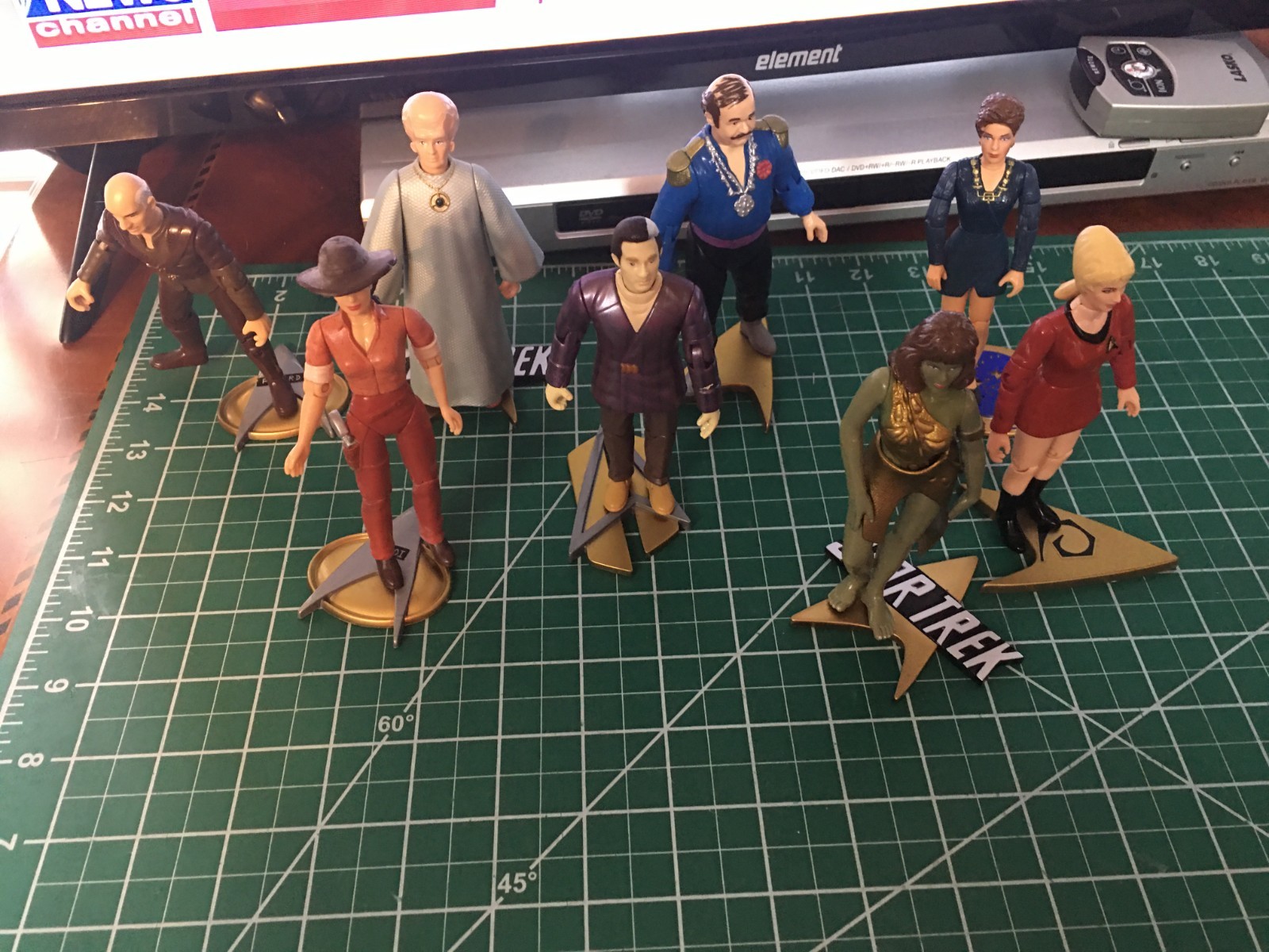 Playmates Star Trek Figures lot Vina,Drango,Rand,Prof Data,Talosian,Mudd,Vash +