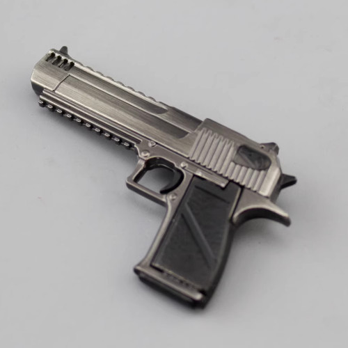 1/6 Metal Desert Eagle Pistol Gun Weapon Model For 12&Prime; Soldier Figure War Toys