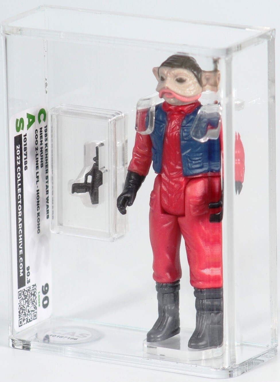 Vintage Kenner Star Wars Nien Numb CAS Graded 90! w/COA – Not AFA