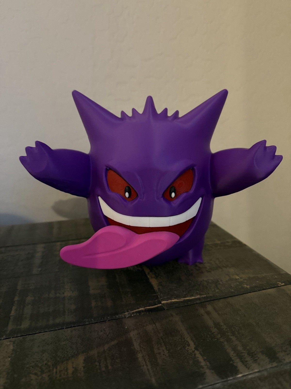 Gengar Pressed Against The Window Figure