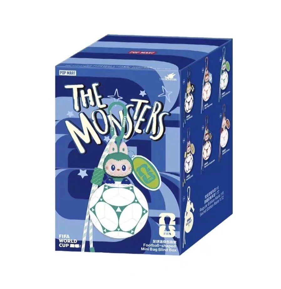 The Monsters FIFA WORLD CUP Series Football-Shaped Mini Bag Blind Box 1 Random