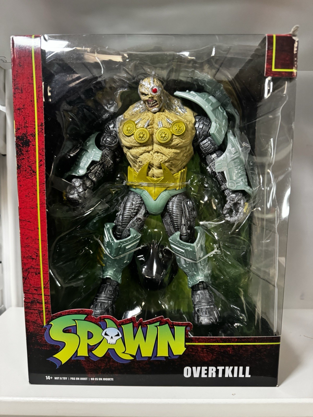 McFarlane Toys Spawn Overtkill Mega Action Figure 9” Brand NEW!