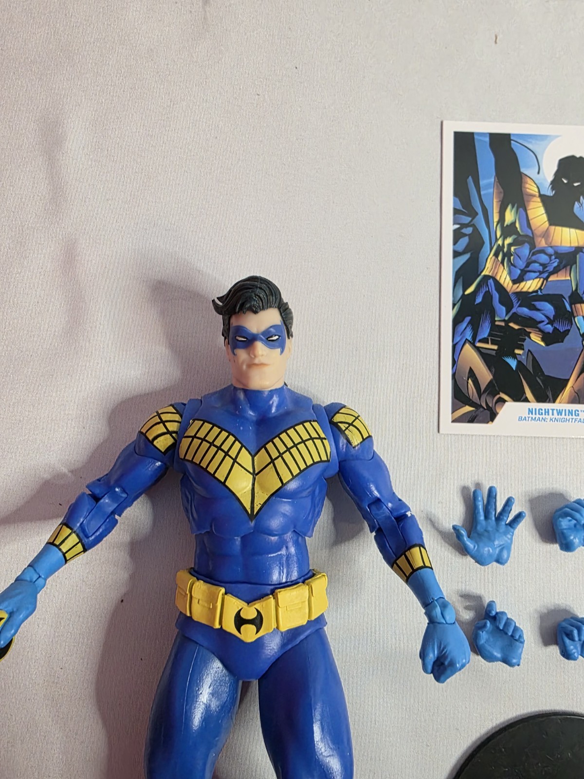 McFarlane DC Multiverse Nightwing Knightfall 7&Prime; Action Figure Batman Loose