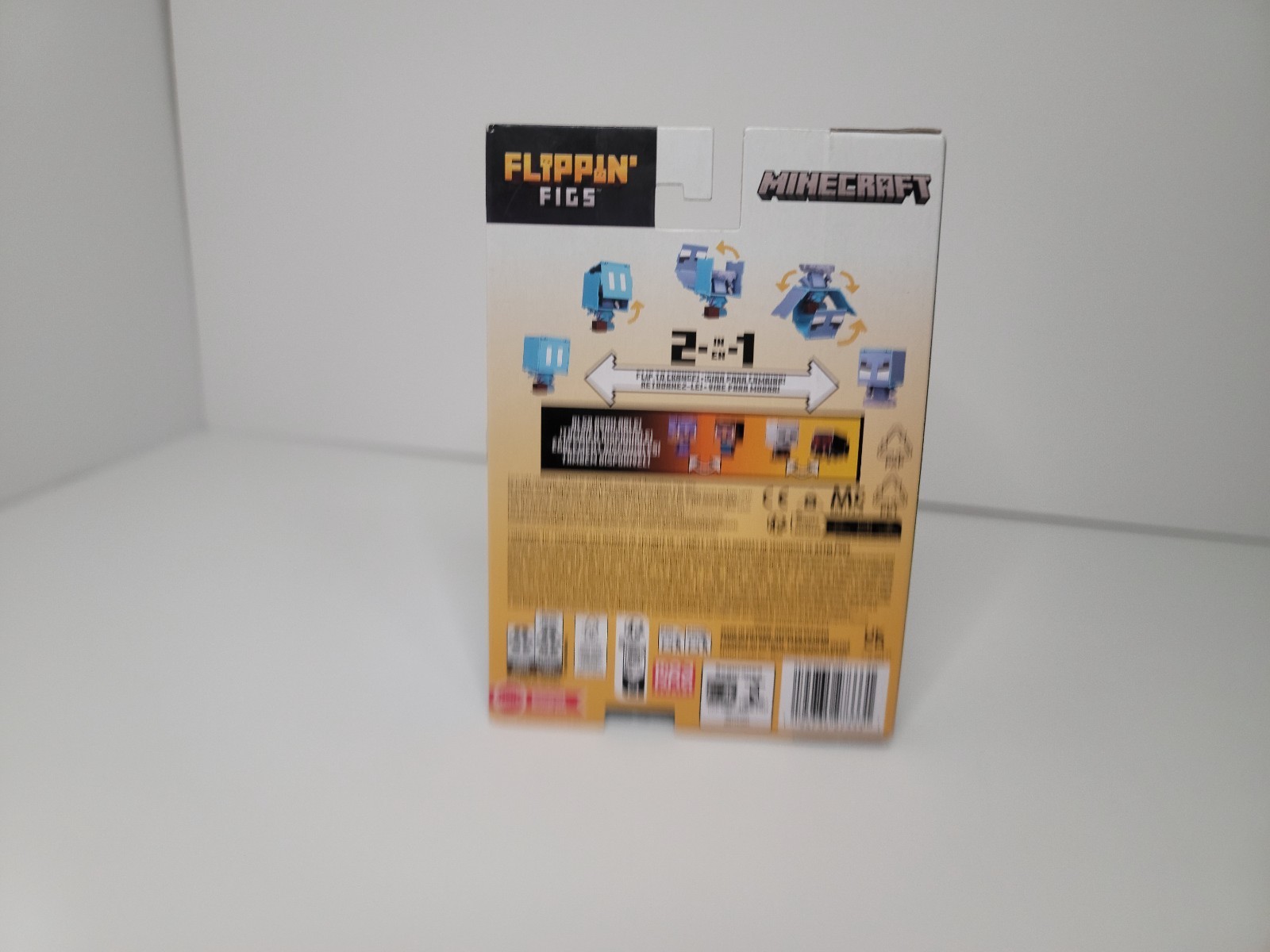 Minecraft Flippin&rsquo; Figs Magic Mobs 2 in 1 Figure Ages 6+ NEW