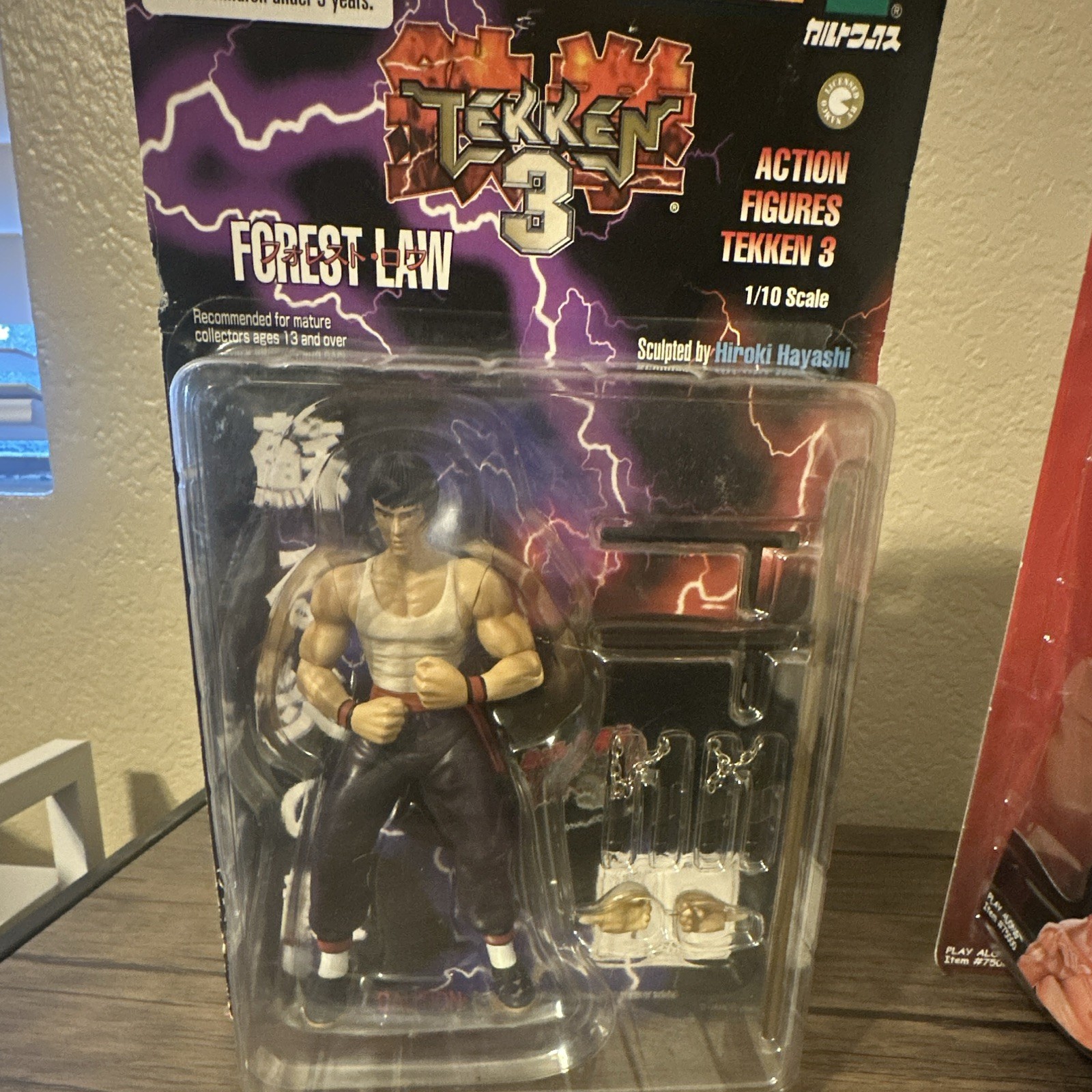 Tekken 3 Forest Law 1:10 Scale Action Figure w/ Alternate Hands, Age 13+
