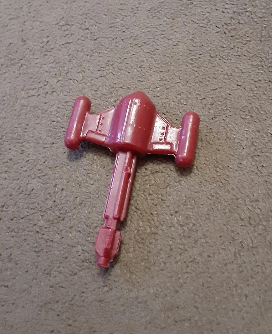 Red part Missile Rocket Accessory weapon toy vehicle figure rocket projectile