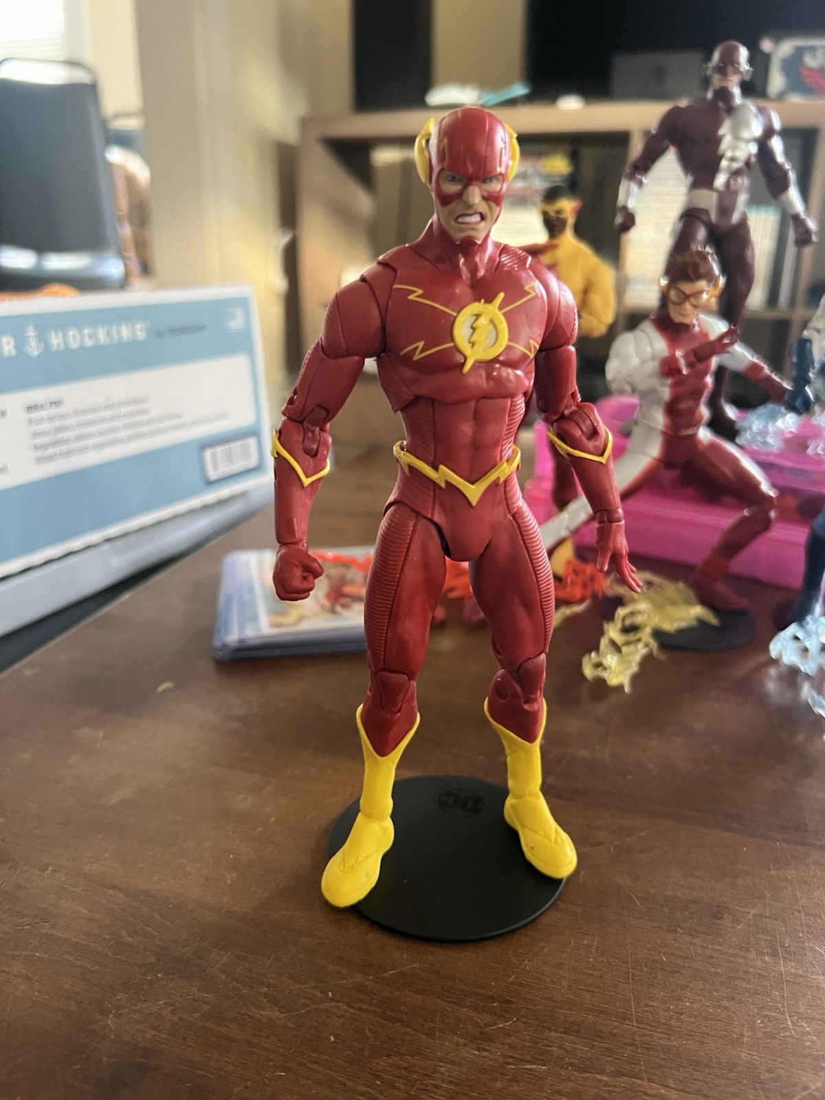 McFarlane Lot The Flash Kid Flash Wally West Dark Flash Walter West Max Mercury