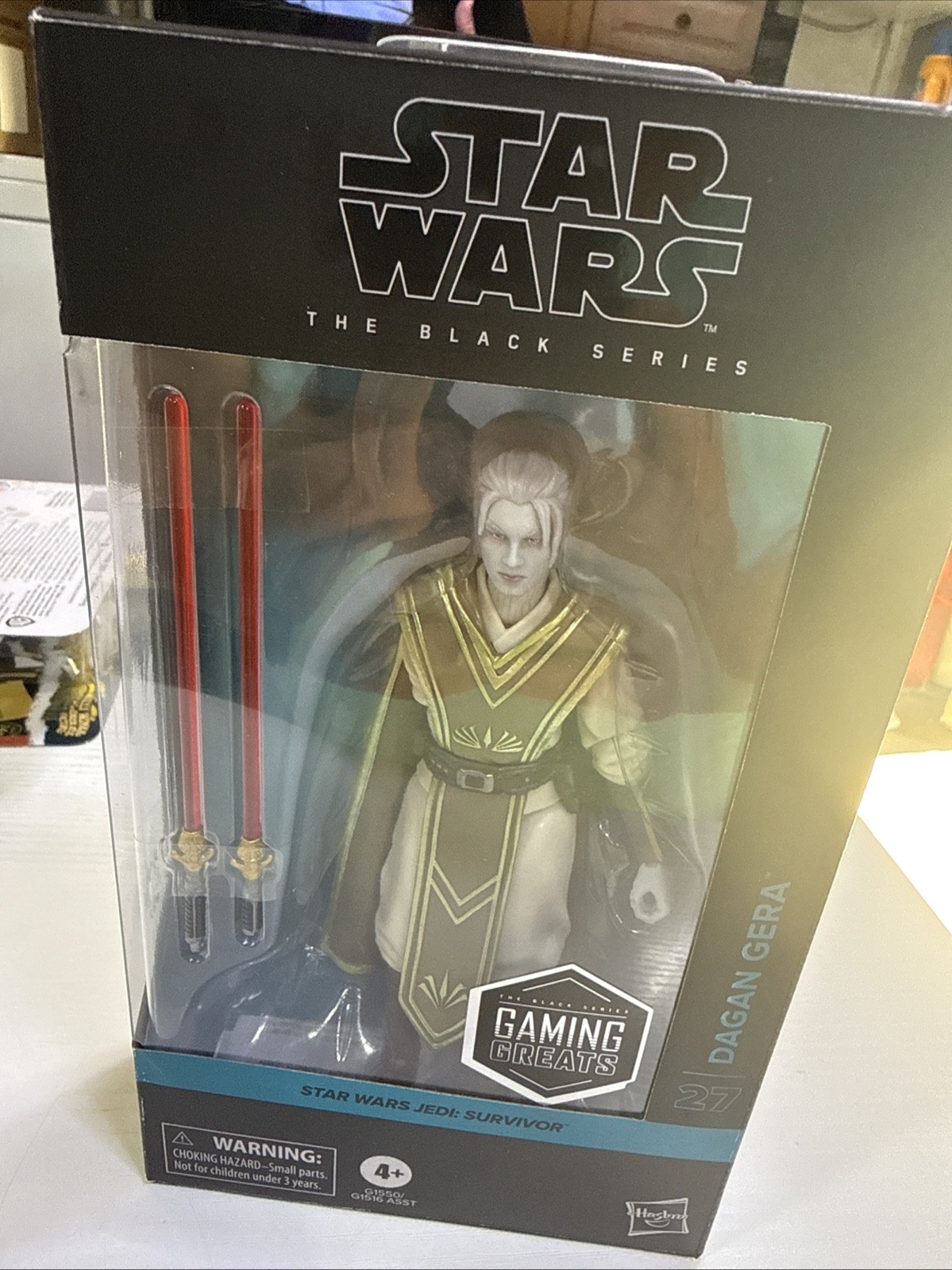 Hasbro Star Wars Black Series 27 Jedi Survivor Dagan Gera 6&Prime; Figure NEW