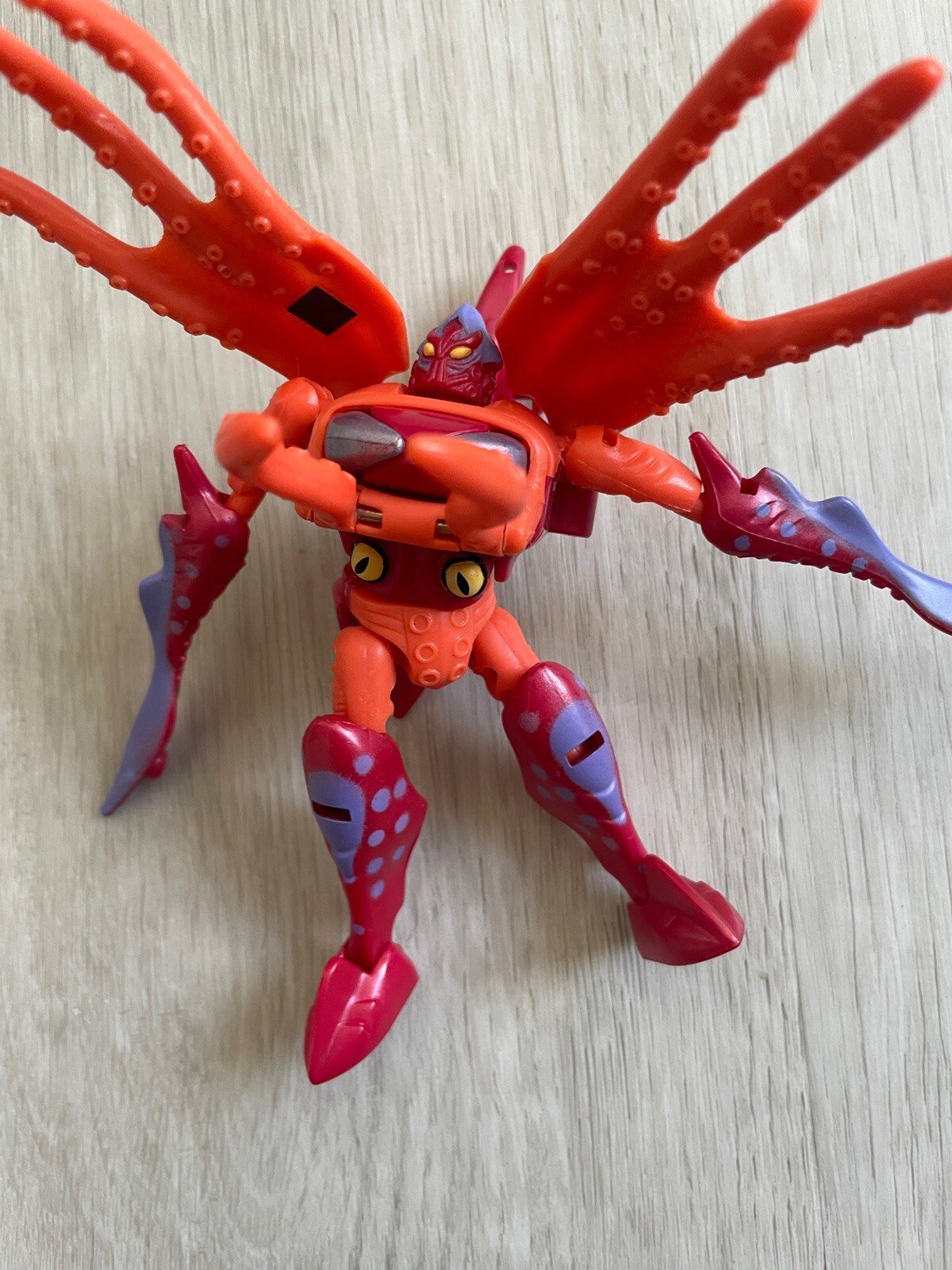 Claw Jaw Squid Transformers Beast Wars 1996 Hasbro Figure High Grade