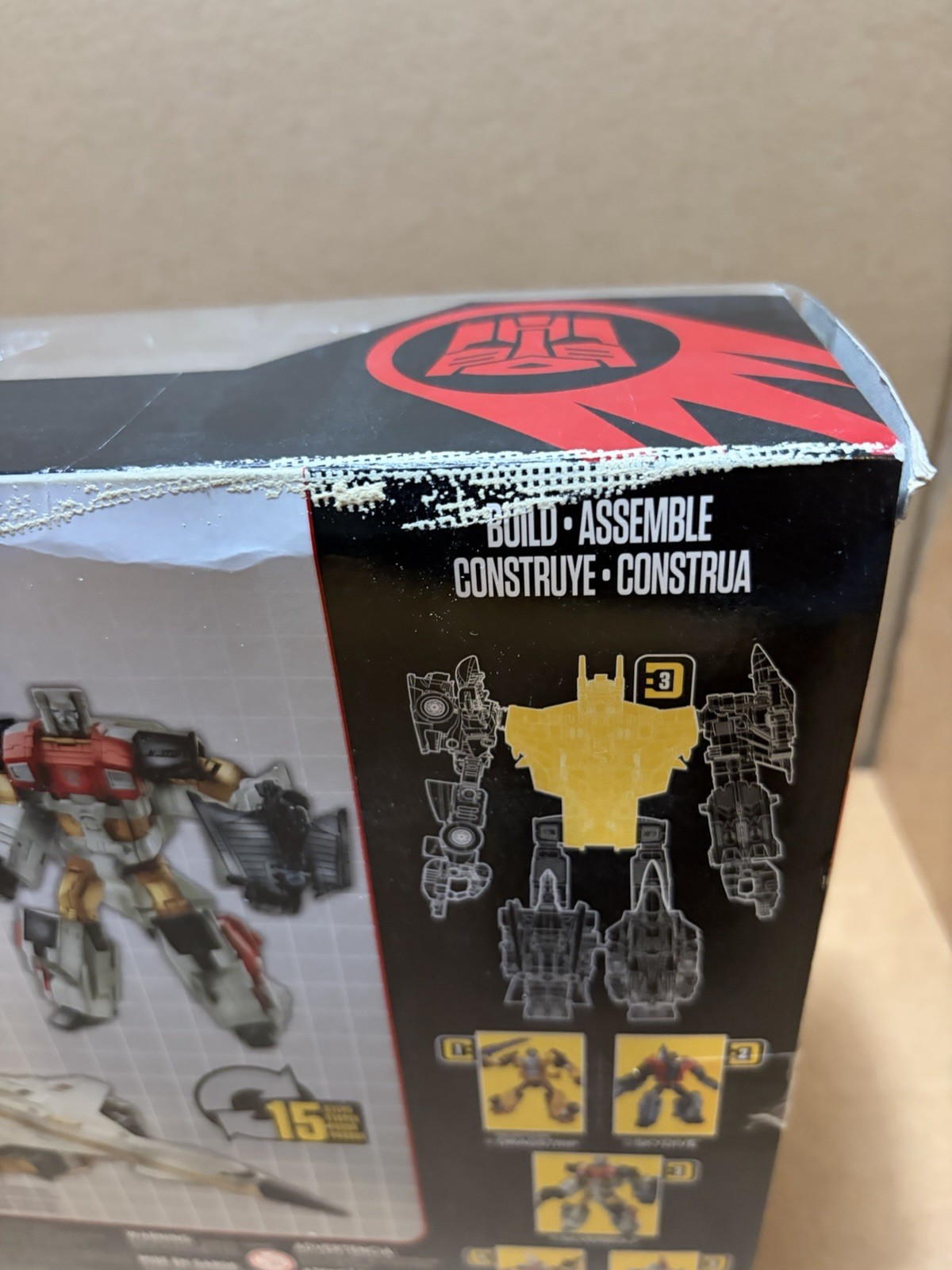 Transformers Generations Combiner Wars Voyager Silverbolt Figure – Damaged Box