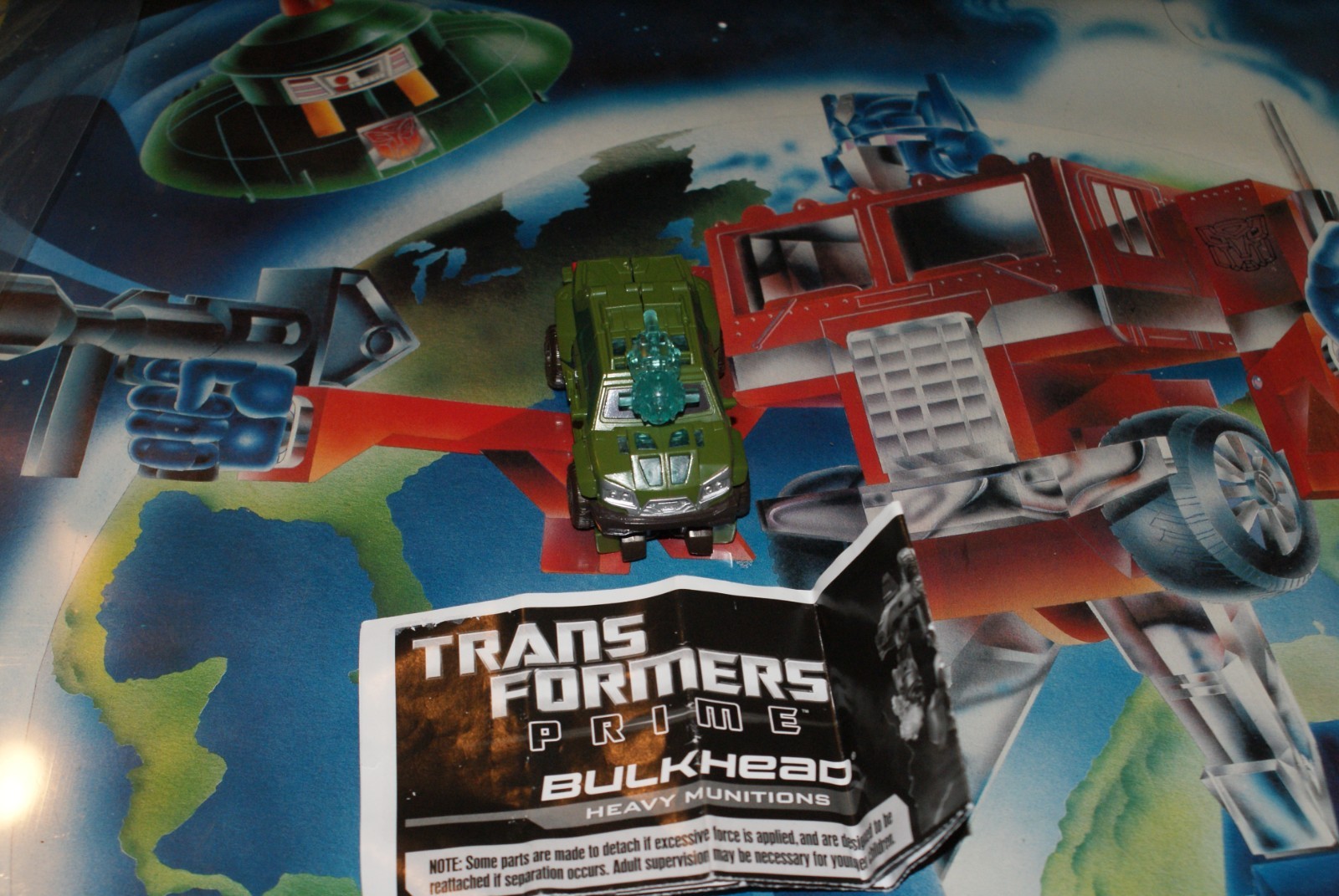 Transformers Bulkhead Complete Prime Cyberverse Commander Class