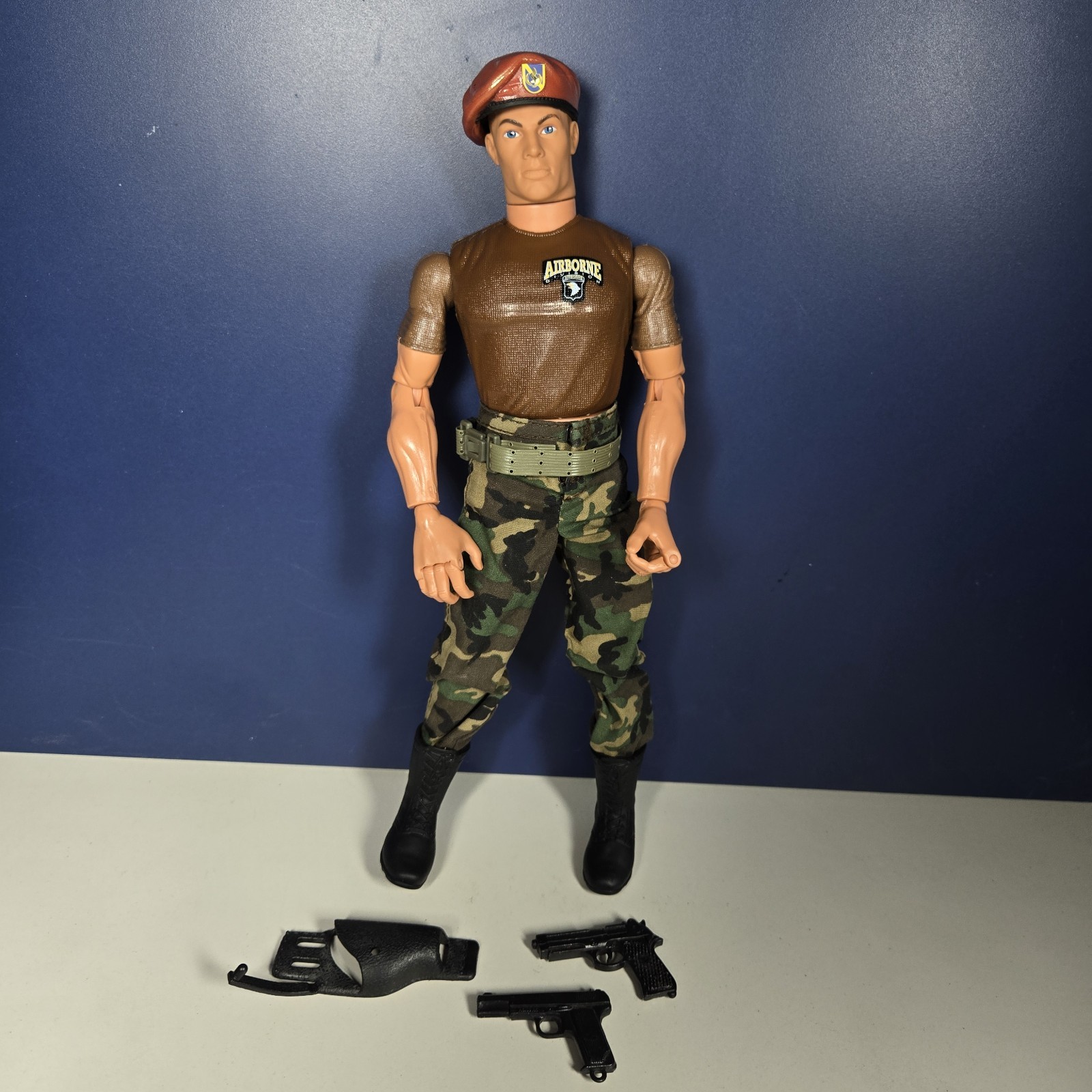 Airborne Division GI JOE Hasbro 12” Inch 1:6 Scale Action Figure 1996 pawtucket