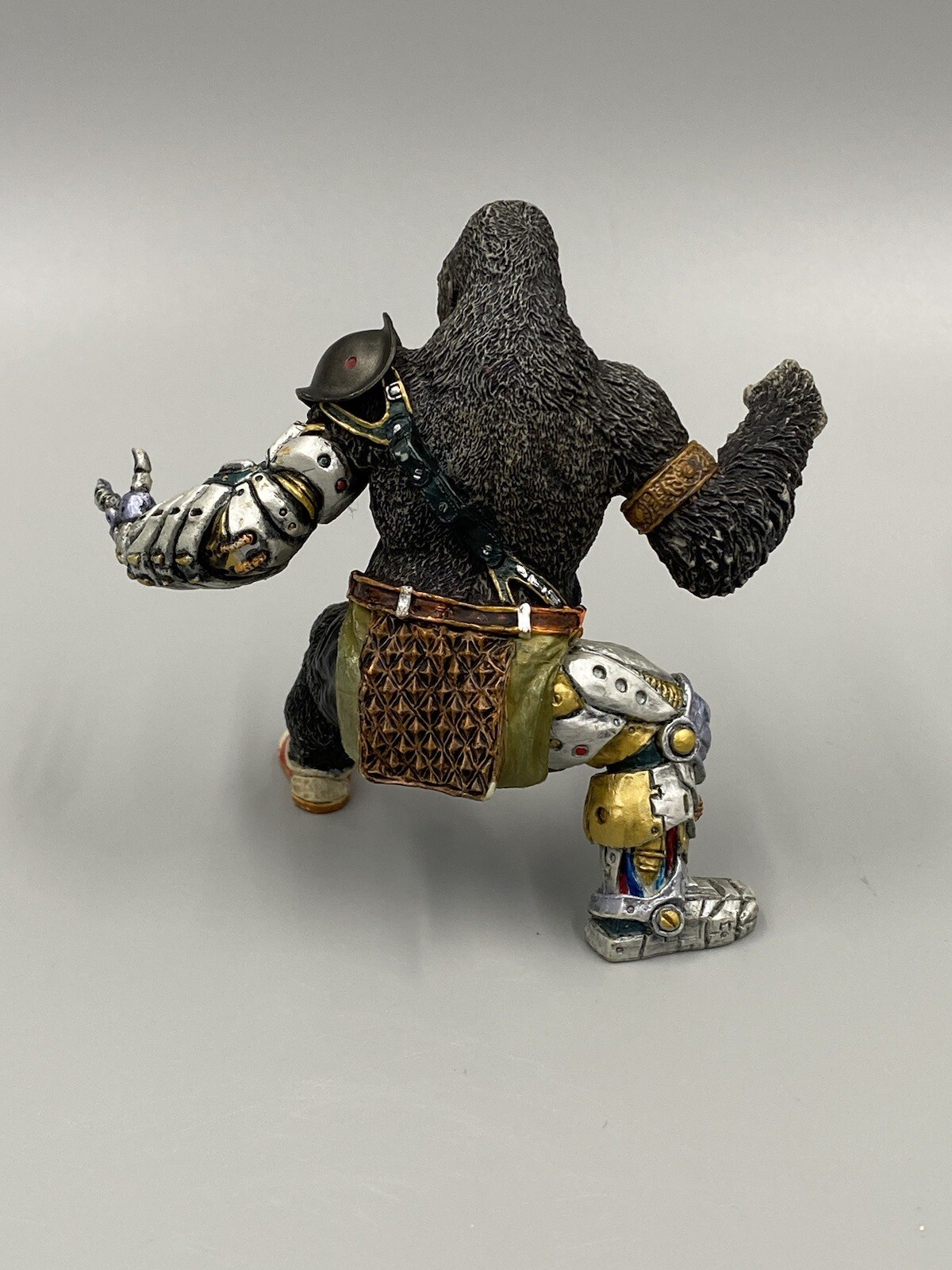 Papo 2011 Cyborg Gorilla Mutant Fantasy World Figure No Weapons 4&Prime;