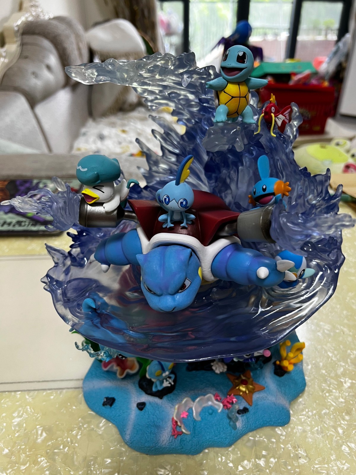 Pokemon Charizard Blastoise Figure PVC Statue Collectible Model Gift Boxed