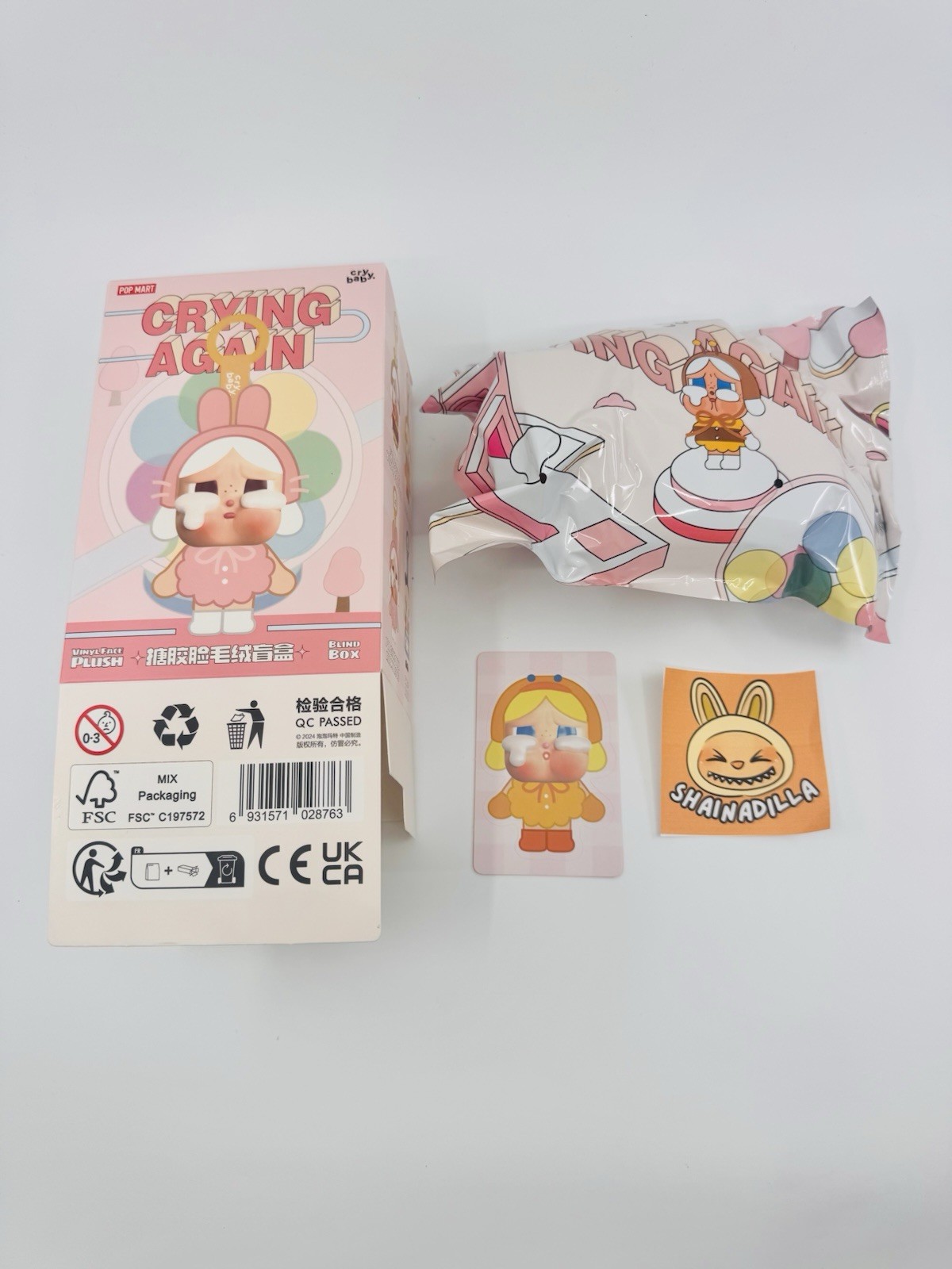 Authentic CryBaby Crying Again Series DUCK YOU Vinyl Face Plush NEW US SELLER