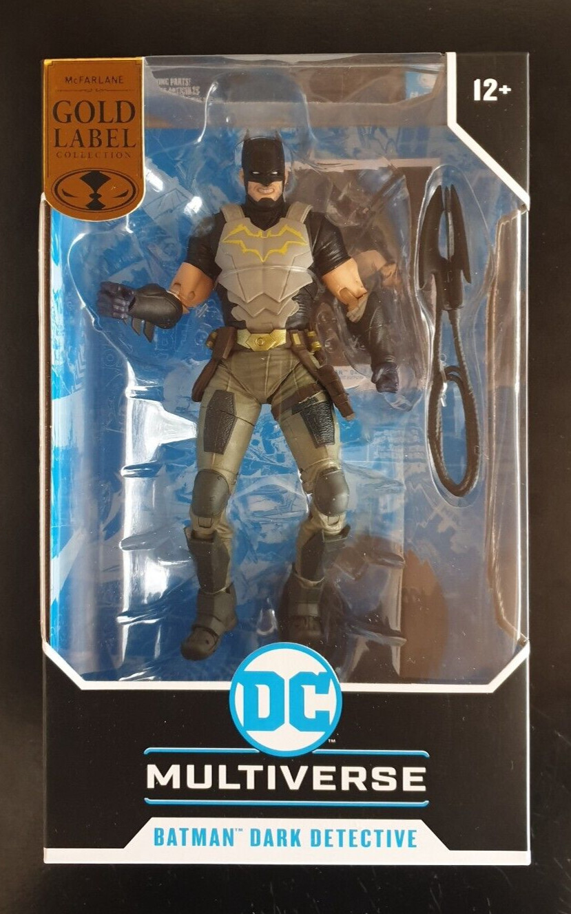 DC Multiverse Batman Dark Detective Gold Label Fig McFarlane Toys Future State