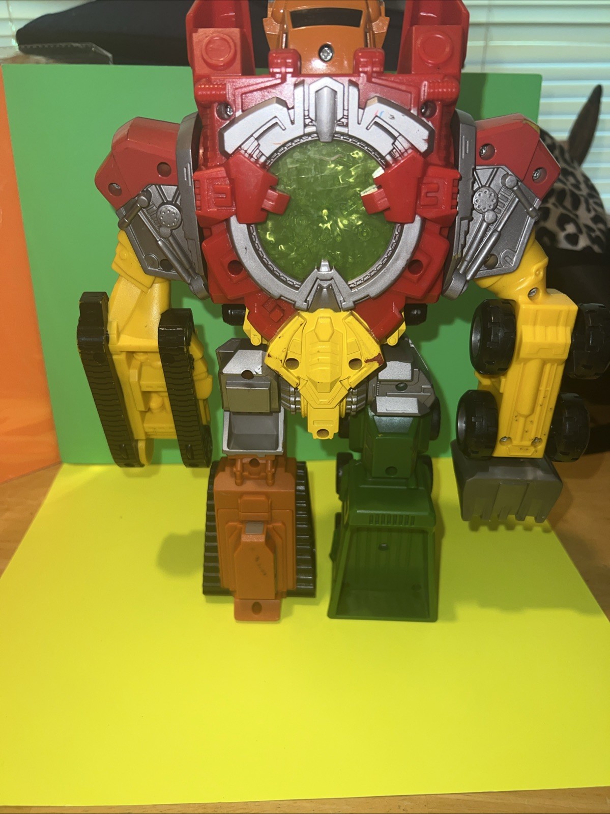 2008 Transformers -Construction Devastator Mega Power Bots 12&Prime; Revenge of Fallen
