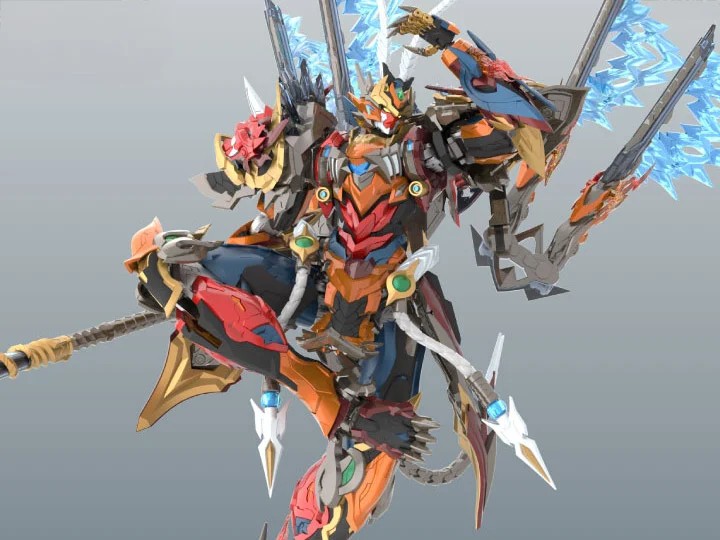 Motor Nuclear Star General MNQ-XH08 Sun WuKong The Monkey King 1/72 Scale Figure