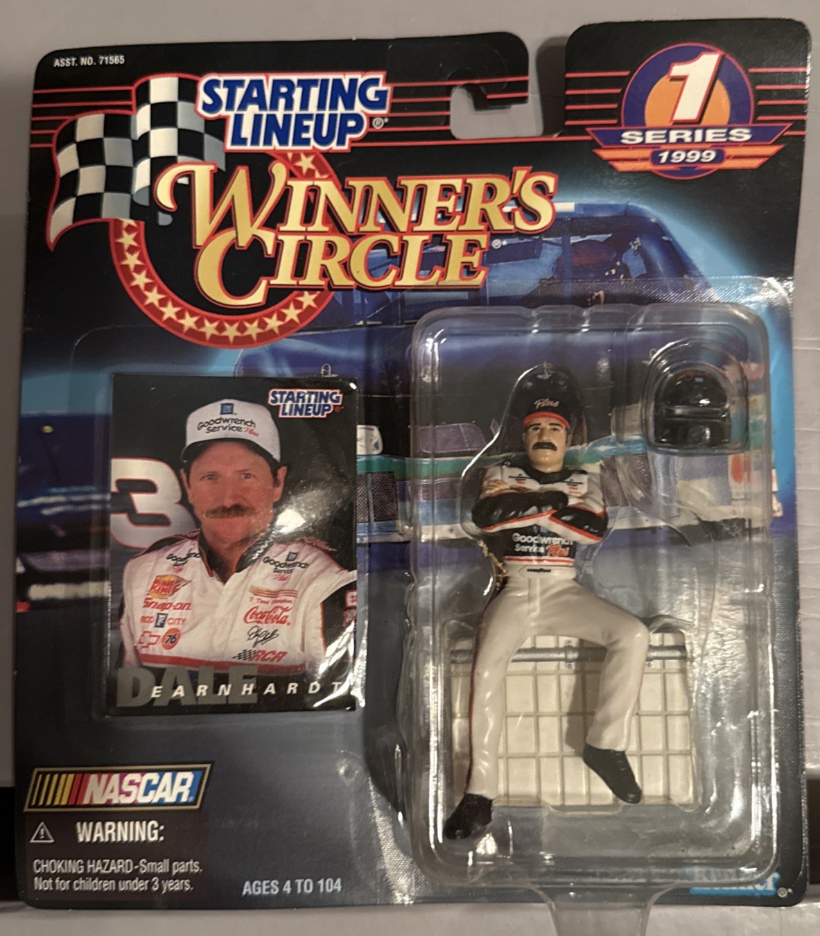 Dale Earnhardt Starting Lineup Winner&rsquo;s Circle 1999 Series 1 Action Figure