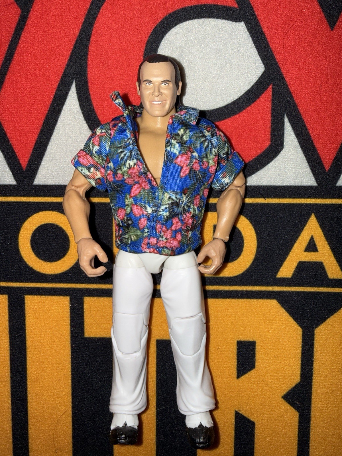 CUSTOM MATTEL WWF WAYLON MERCY ULTIMATE EDITION