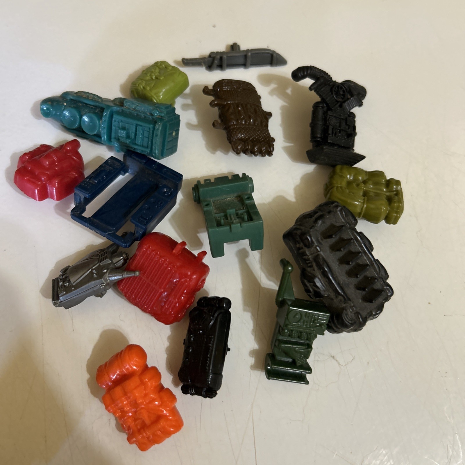 GI Joe Action Figure Accessories Launchers, Backpacks, And Weapons