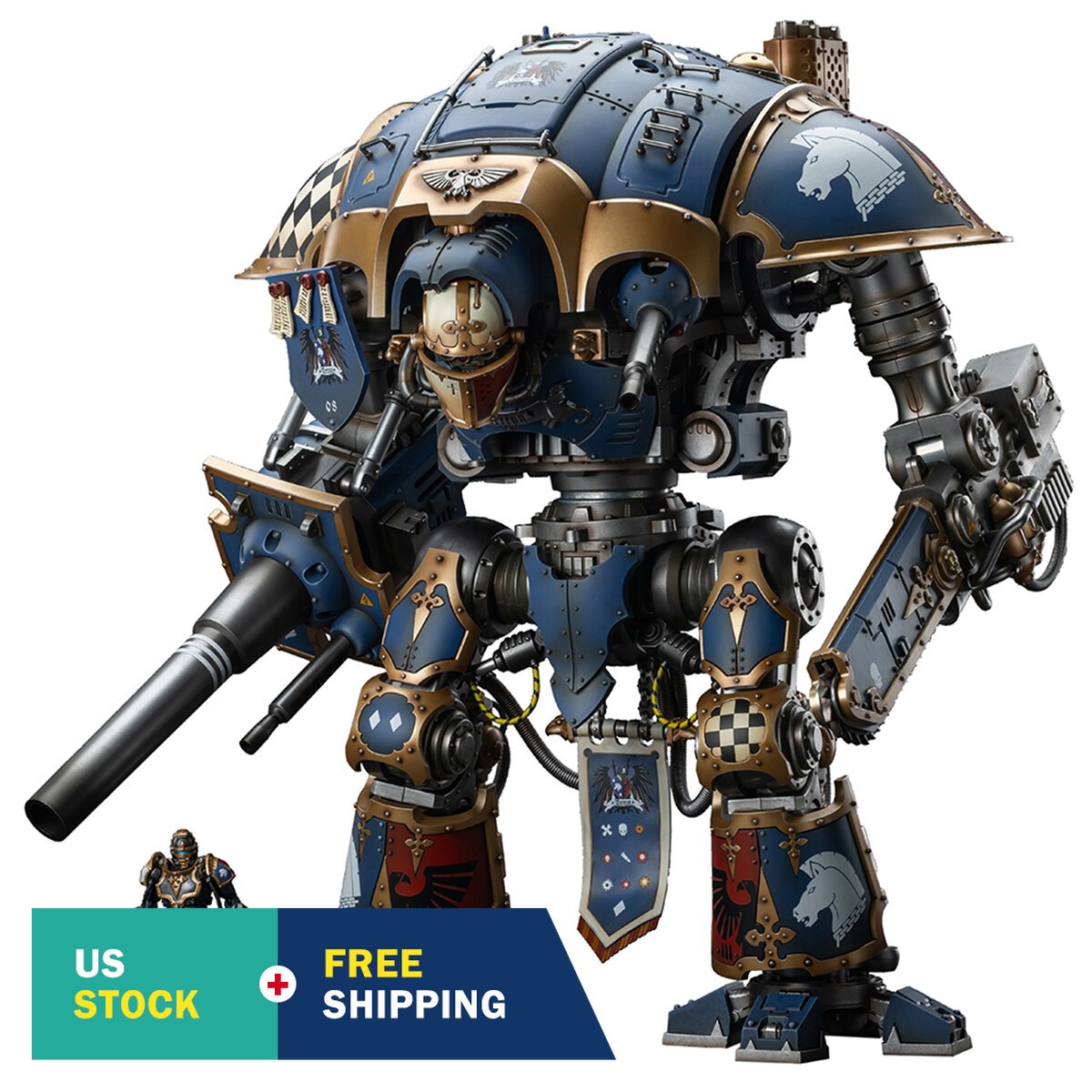 HiPlay JOYTOY Warhammer Imperial Knights House Terryn Knight Paladin JT9299