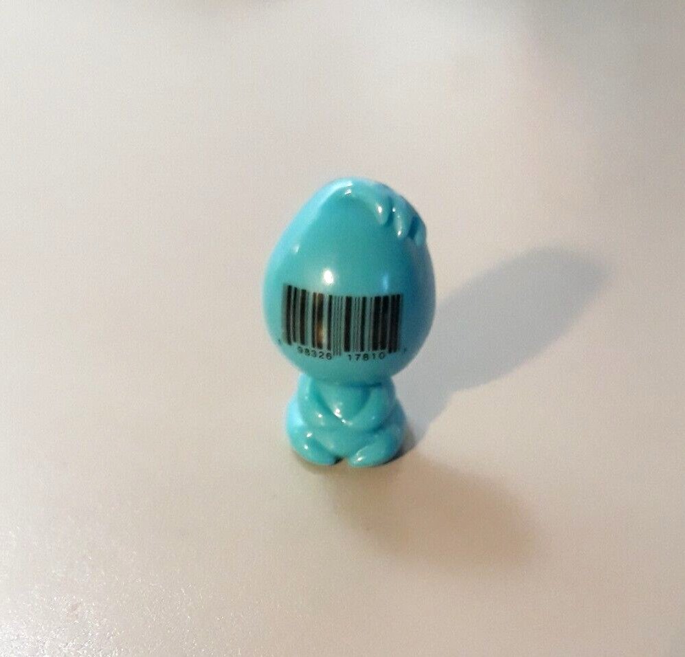 Magic Box Gogo&rsquo;s Crazy Bones NUMBAR #68 Blue Mini Figure Explorer Series