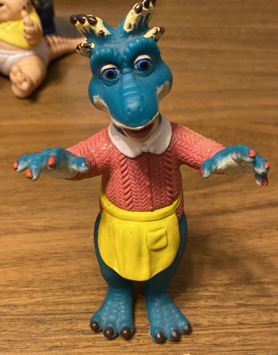 Set of 6 Disney Dinosaurs TV Show Sinclair Family Figures 1990&rsquo;s
