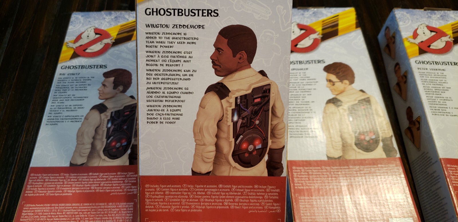 NEW Ghostbusters 12&Prime; Hasbro Figures LOT OF 4 Egon Peter Ray Winston 1984 Classic