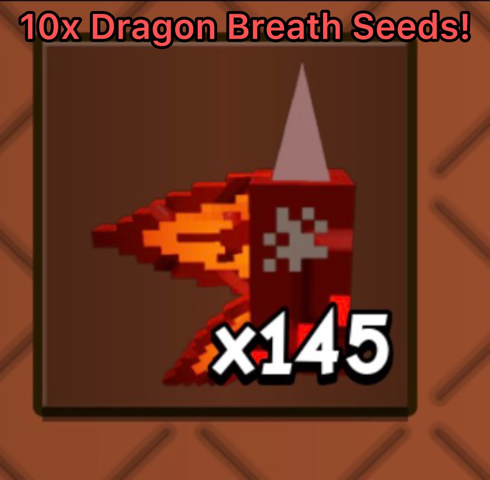 Grow A Garden 2 Dragons Breath Seed 10x